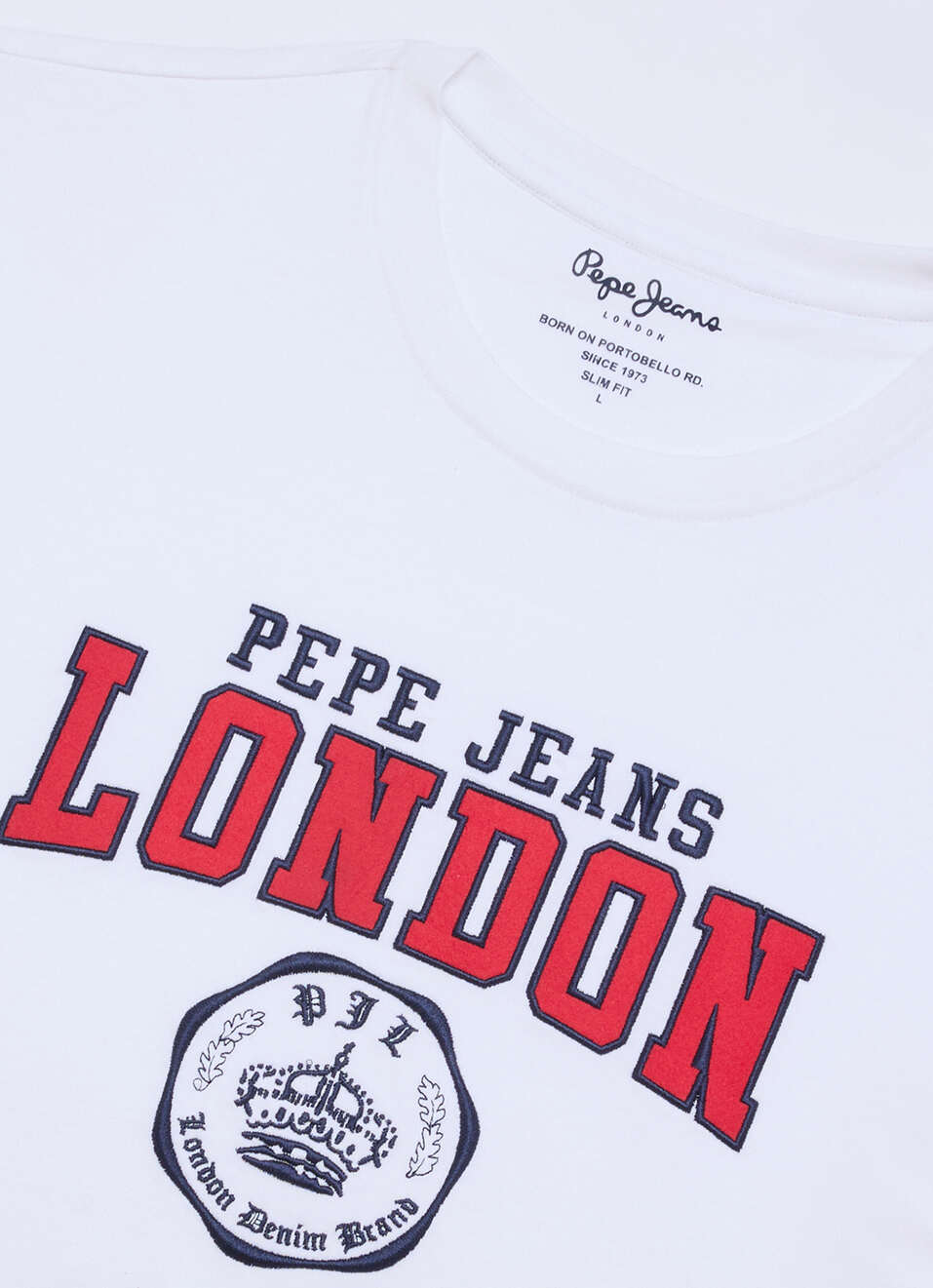 Men White Printed Slim Fit Long Sleeve T-shirt, , large image number 6
