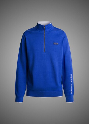 Red Bull Racing X Pepe Jeans Cotton Knit Half Zip