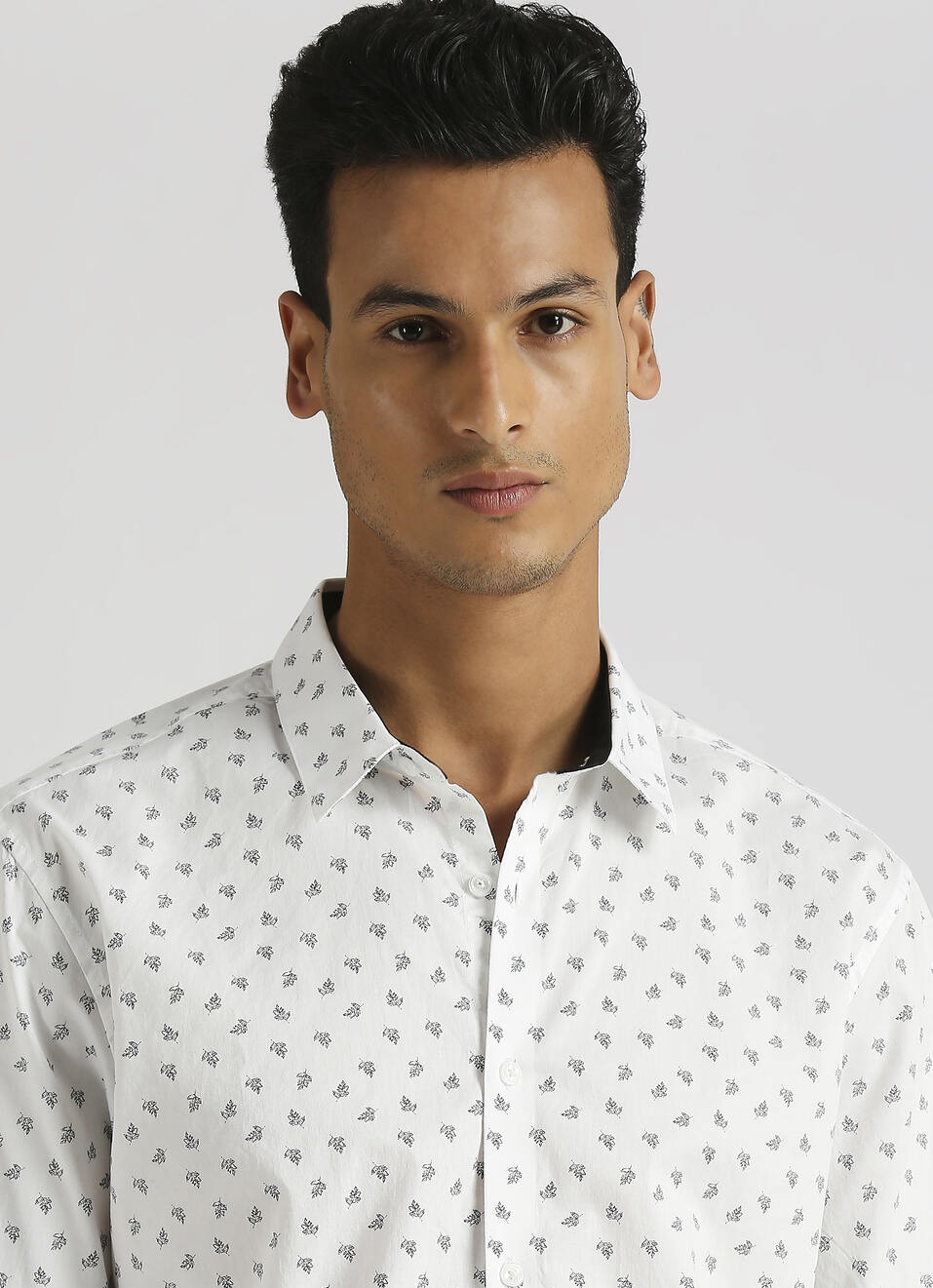 White All Over Print Premium Long Sleeve Shirt, , large image number 4