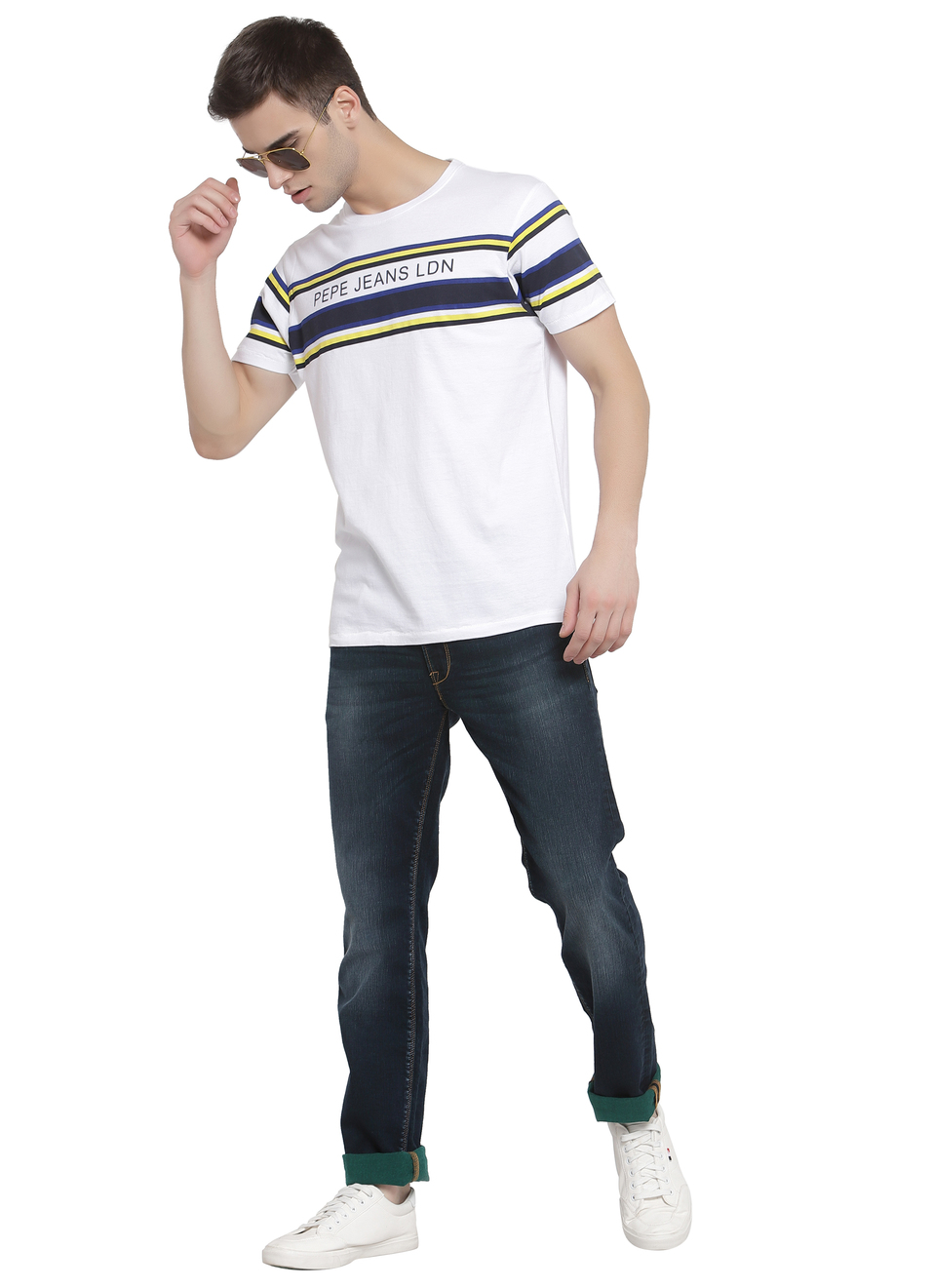 Kester Slim Fit Mid Waist Jeans, , large image number 3