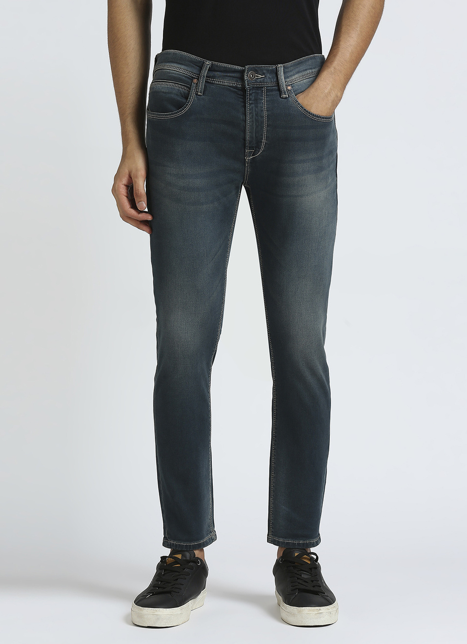 Oliver Blue Mid Rise Gymindigo Ankle Jeans, , large image number 2