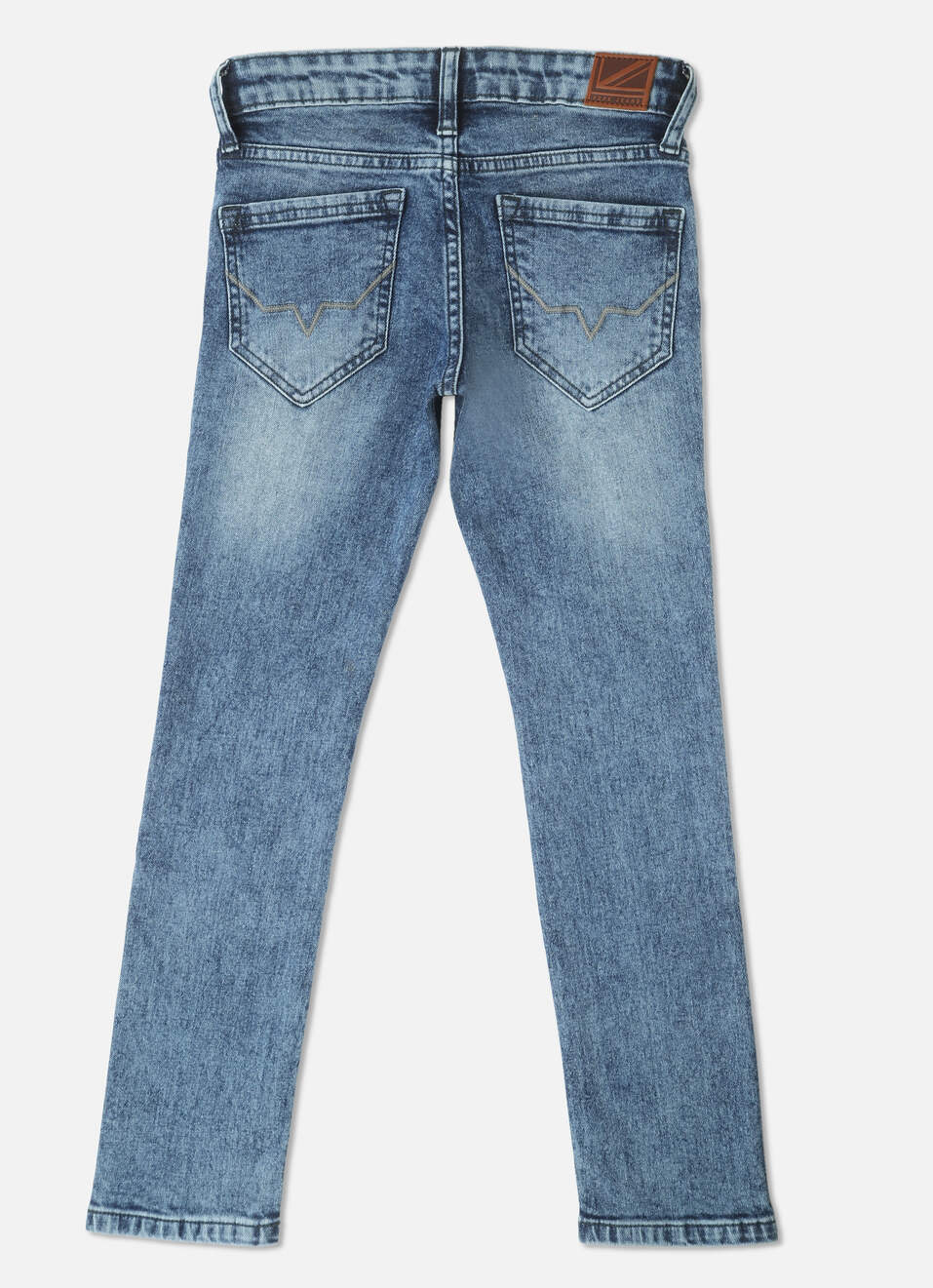 Cashed Mid Waist Slim Fit Denim, , large image number 2