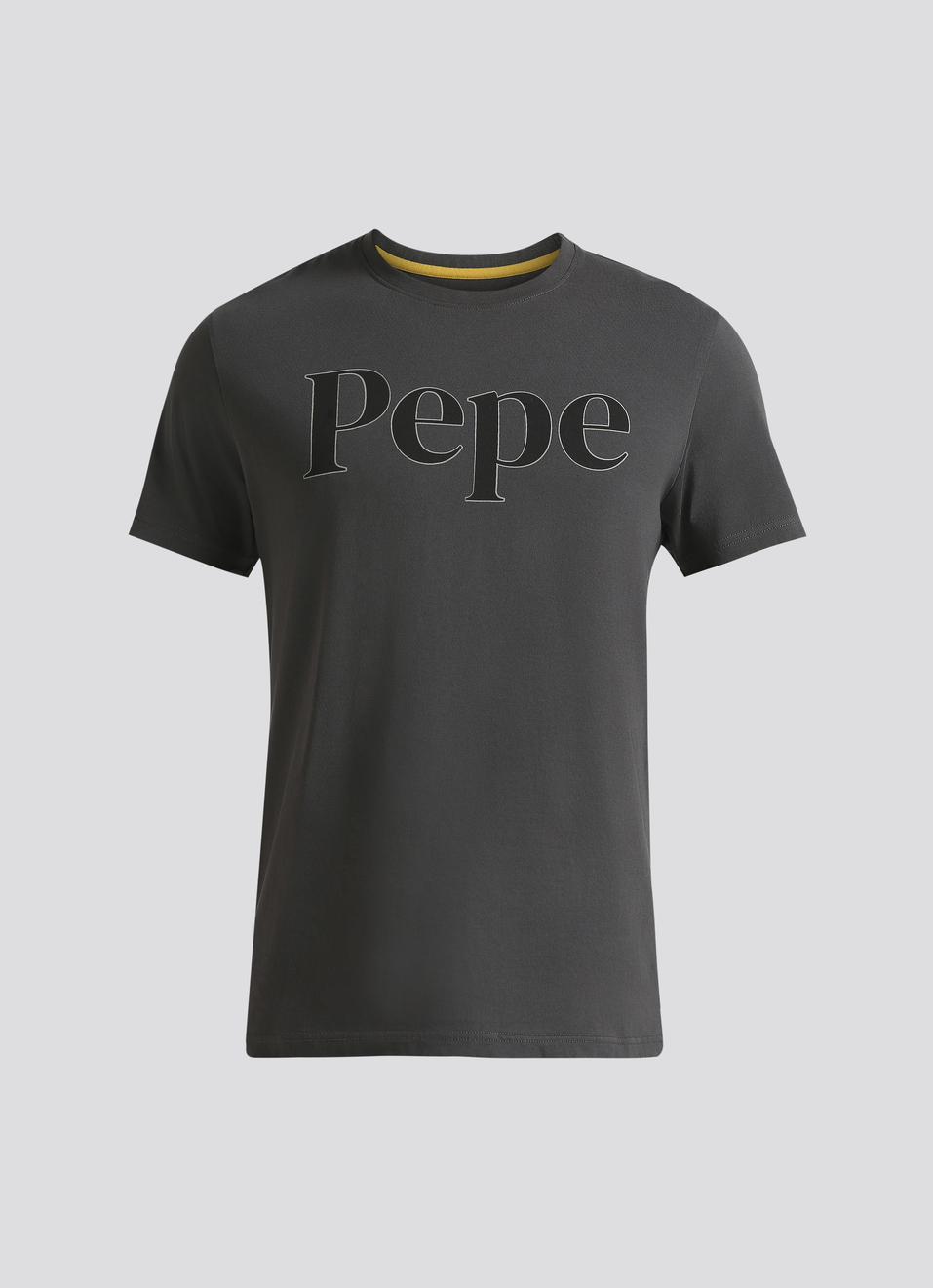 Grey Graphic Print Short Sleeve T-shirt, , large image number 6