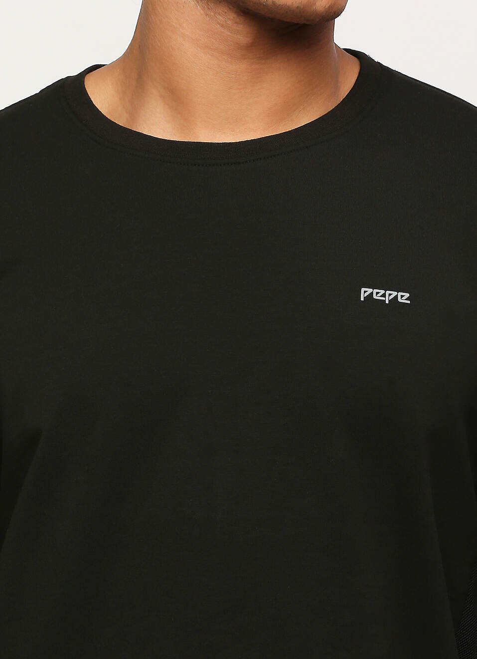 Black Printed Sweatshirt, , large image number 4