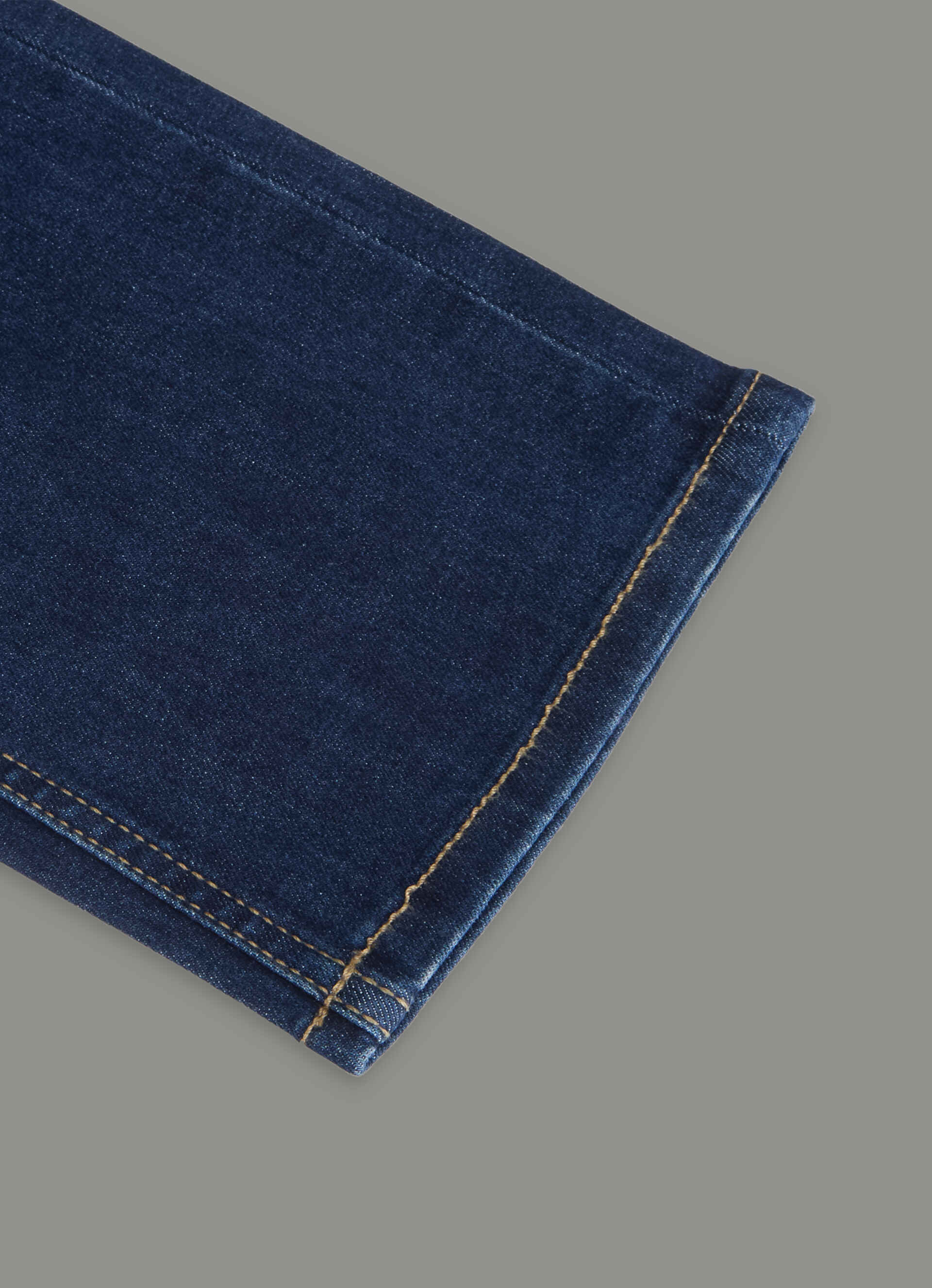 Men Blue Slim Fit Mid Rise Stretchable Jeans, , large image number 8