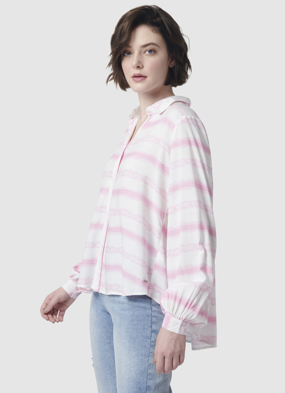 Tie & Dye Printed Trendy Shirt, , large image number 3