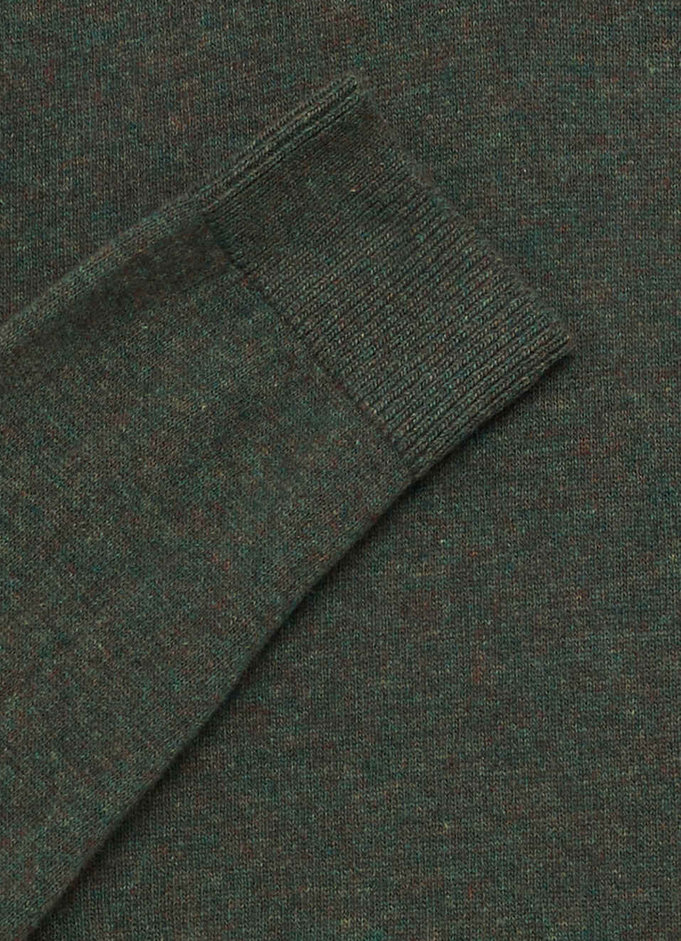 Men Green Solid Regular Fit Crew Neck Sweater, , large image number 7