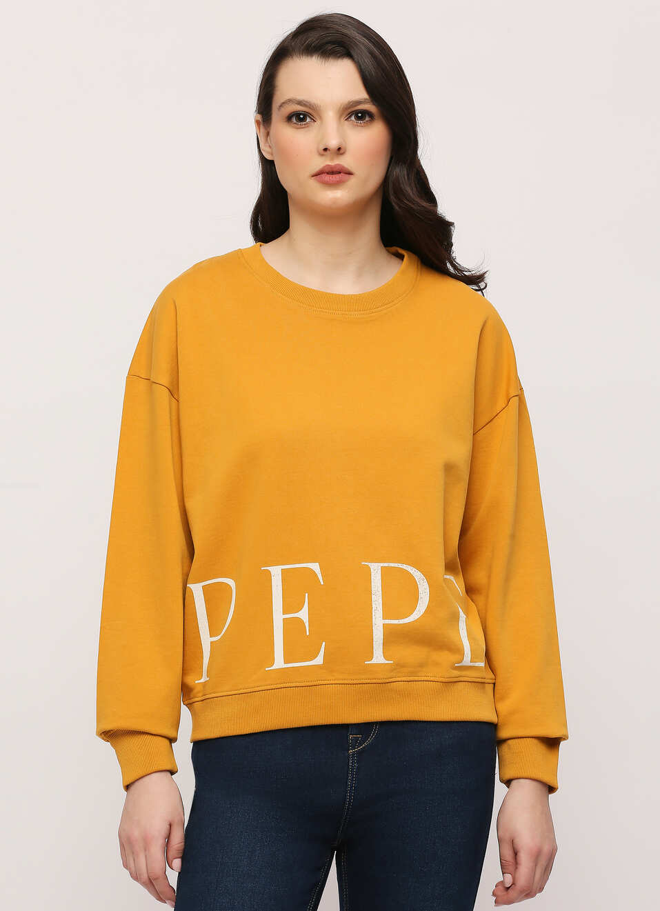 Round Neck Full Slevee Sweatshirt, , large image number 1