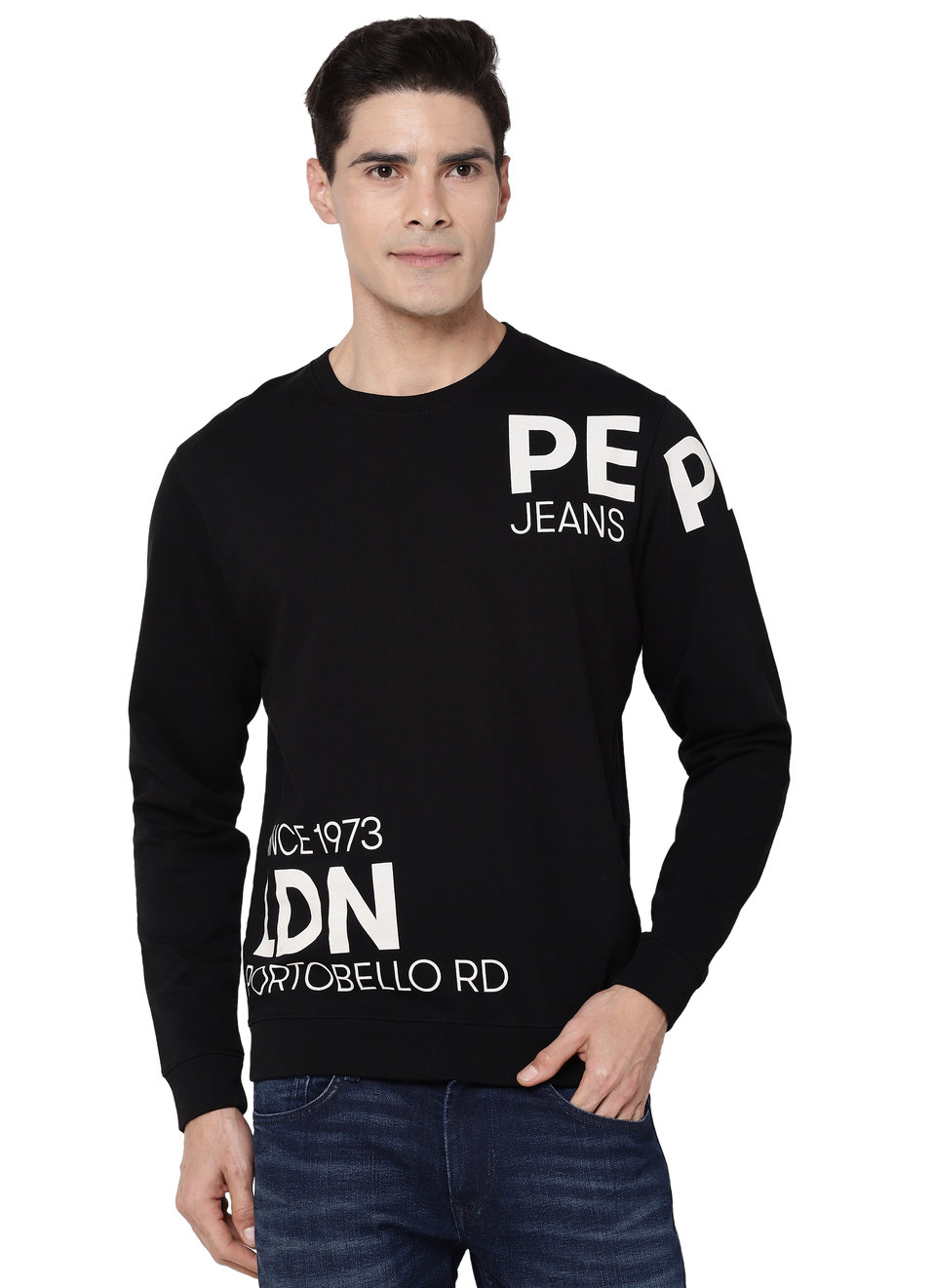 Quartz Ls Graphic Printed Sweatshirt, , large image number 0