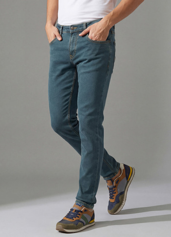 Men Blue Low Rise Slim Fit Stretchable Jeans