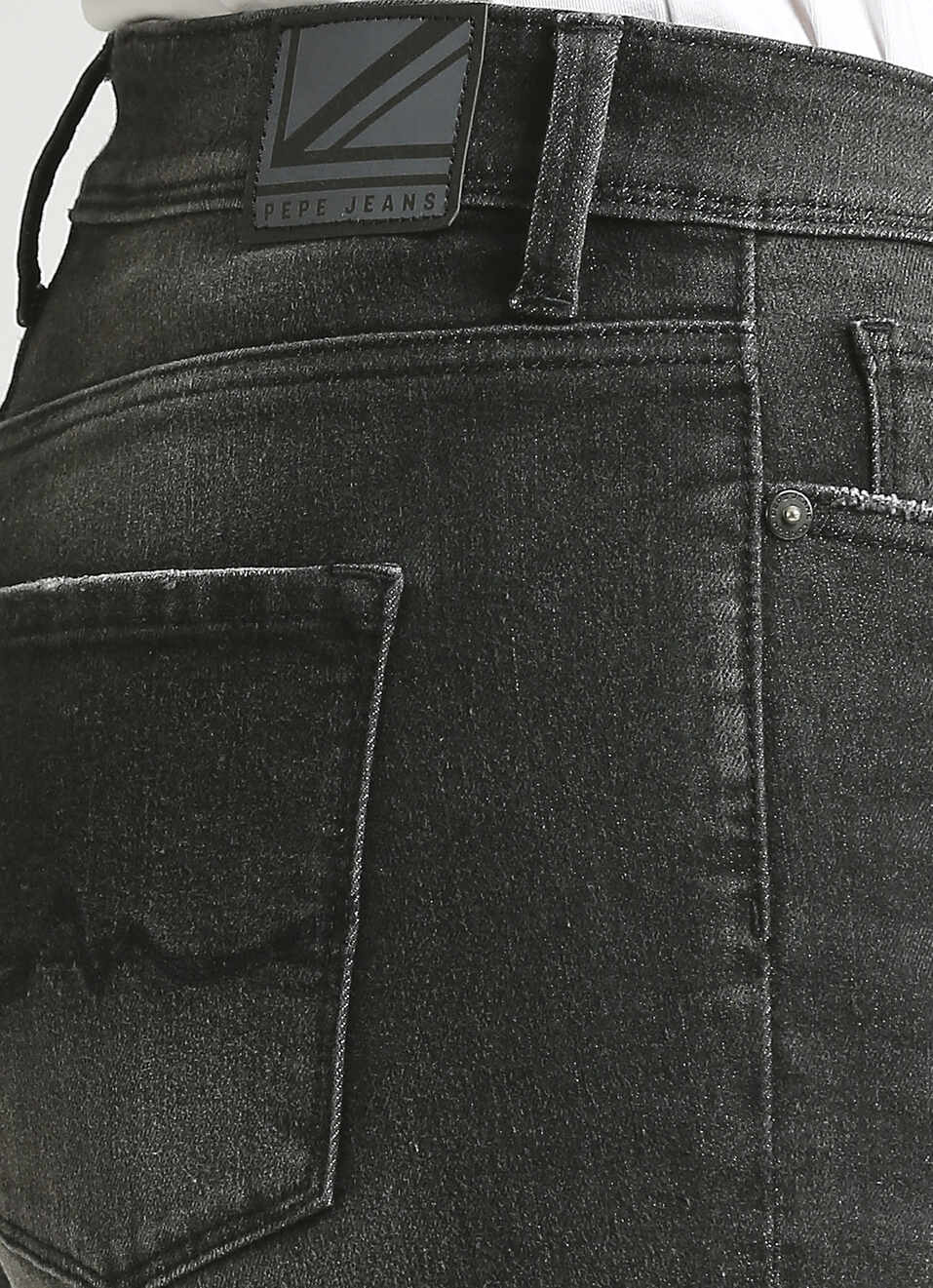 Dion Black High Waist Flare Jeans, , large image number 4