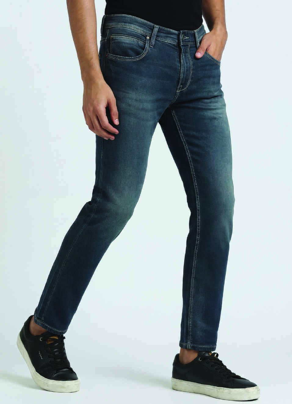 Oliver Blue Mid Rise Gymindigo Ankle Jeans, , large image number 0