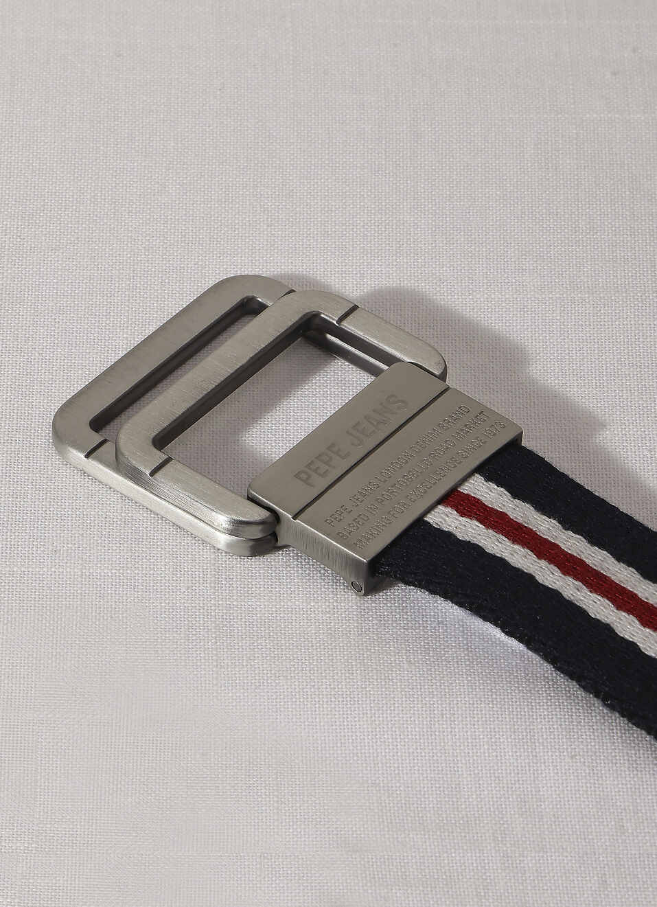 Blue Canvas Belt, , large image number 1
