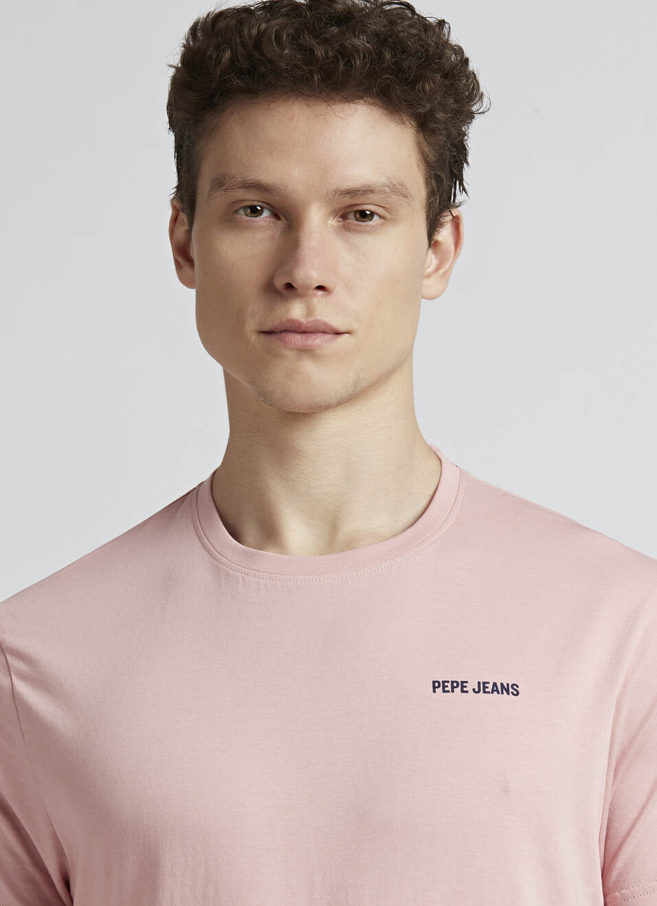 Pink Back Print Short Sleeve T-shirt, , large image number 4