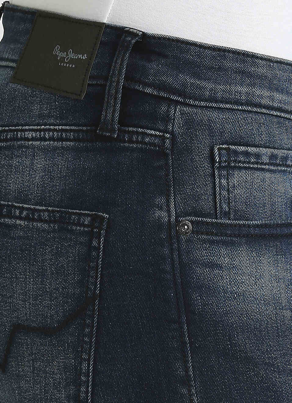 Men Dark Blue Mid Rise Slim Fit Jeans, , large image number 4