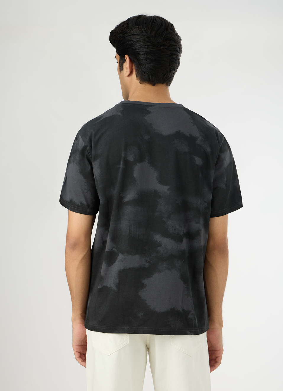 Men Elephant Green Relaxed Fit Printed T-shirt, , large image number 2