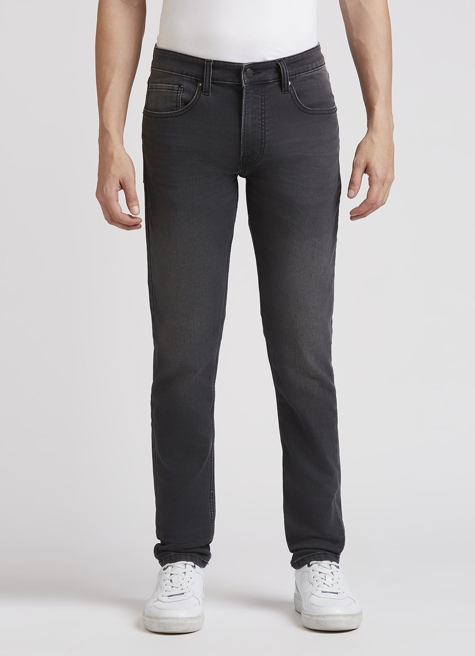Chinox Grey Mid Rise Ankle-length Gymindigo Jeans, , large image number 2