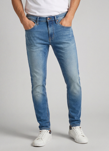 Chinox Blue Mid Rise Skinny Gymindigo Jeans