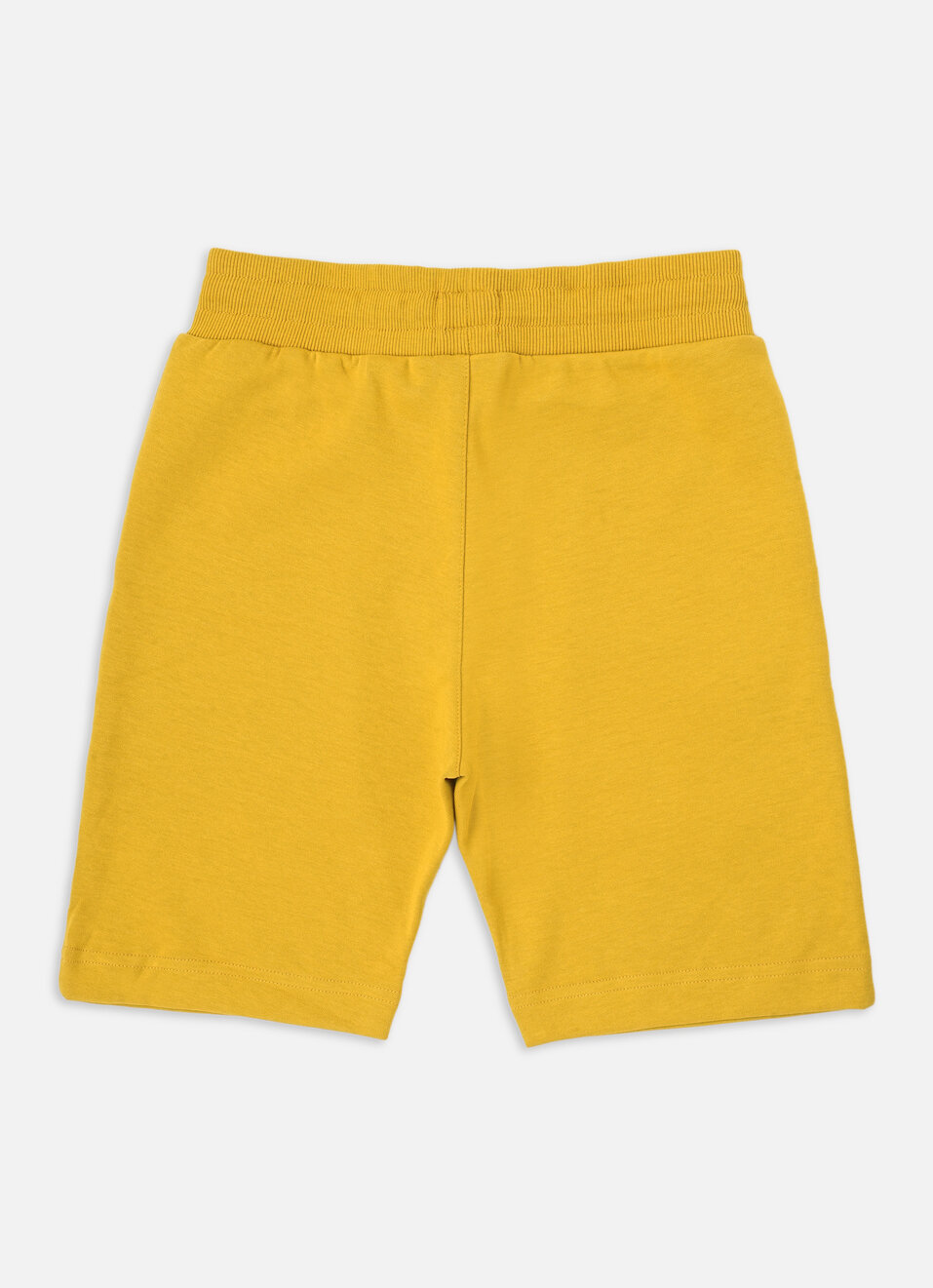 Boys Beige Ribbed Waist Knit Shorts, , large image number 1