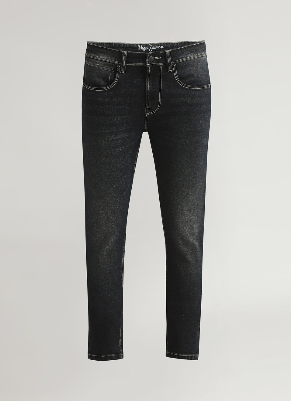 Chinox Black Mid Rise Skinny Fit Jeans, , large image number 5