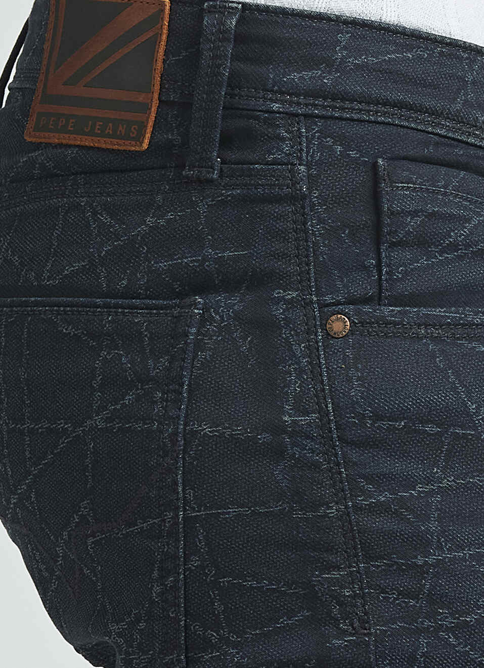 Vapour Black Mid Waist Jeans, , large image number 4