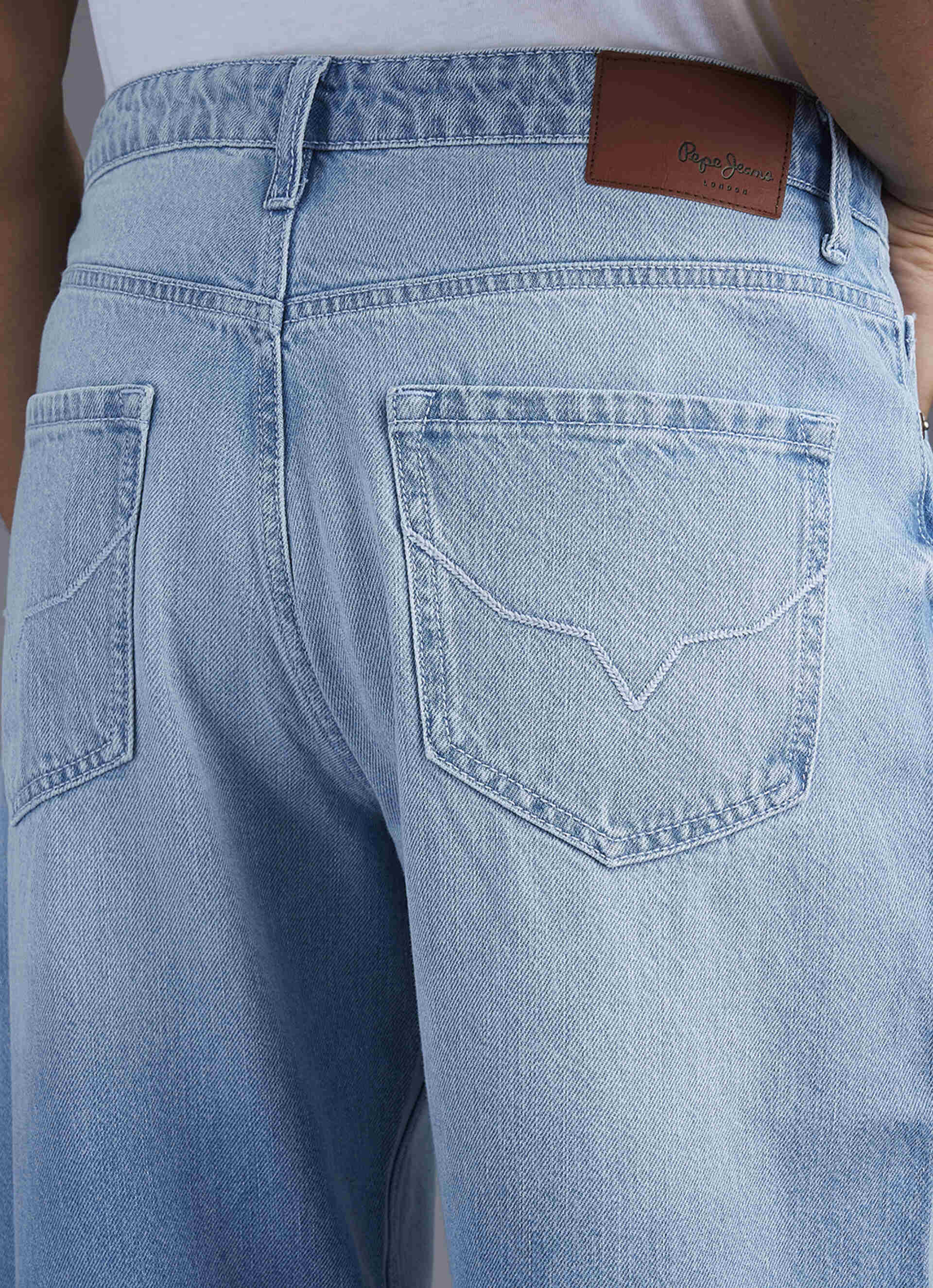 Men Blue Tapered Fit Mid Rise Jeans, , large image number 8