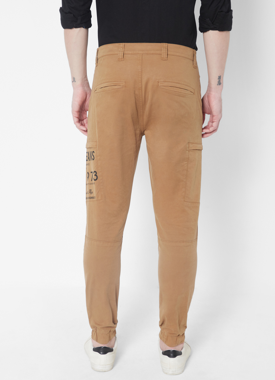 Don Garment Overdyed Cargo Jogger, , large image number 2