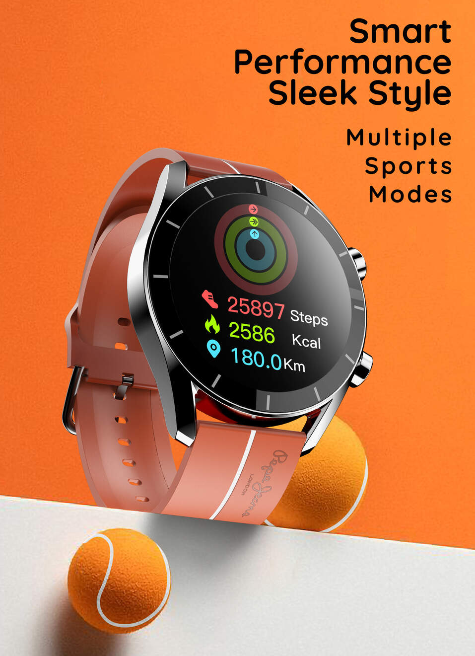 Pepe X Pebble 1.39" Bluetooth Calling Smartwatch, , large image number 6