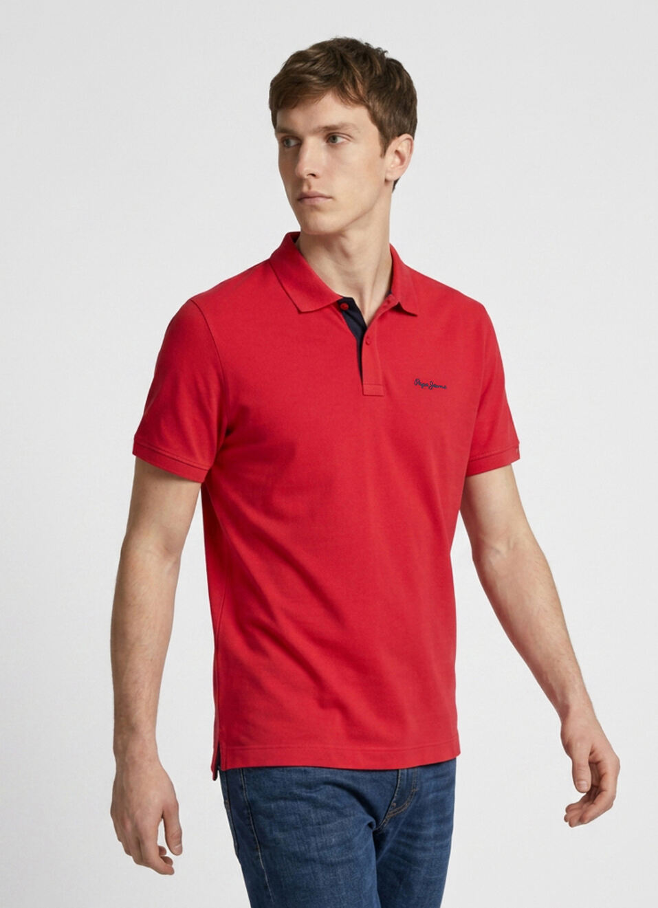 Men Purple Regular Fit Polo, , large image number 3
