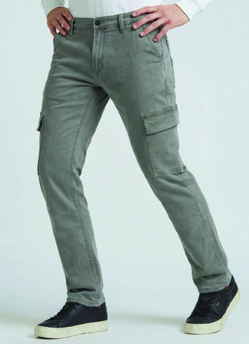 Grey Mid Rise Gymindigo Straight Jeans
