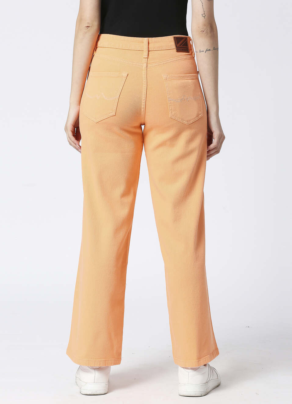 Wide Leg Loose Fit High Waist Jeans, , large image number 2