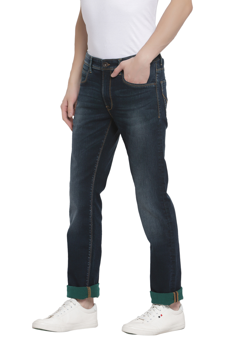 Kester Slim Fit Mid Waist Jeans, , large image number 2