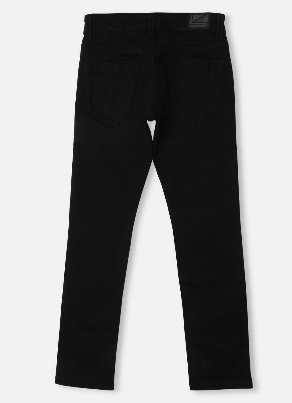 Boys Cash Black Mid Rise Slim Fit Powerflex Jeans, , large image number 1