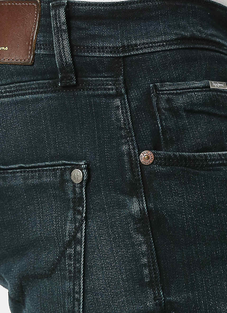Tapered Vapour Tapered Fit Low Waist Jeans, , large image number 4
