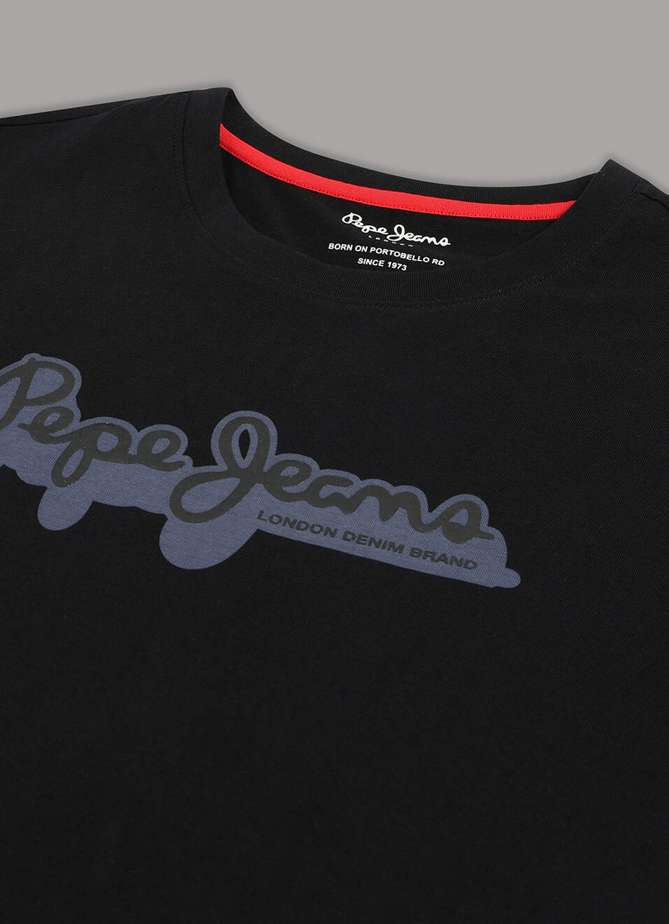 Men Black Relaxed Fit Graphic T-shirt, , large image number 3