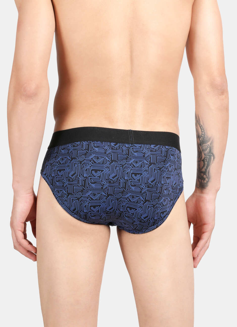 Blue Printed Briefs, , large image number 2