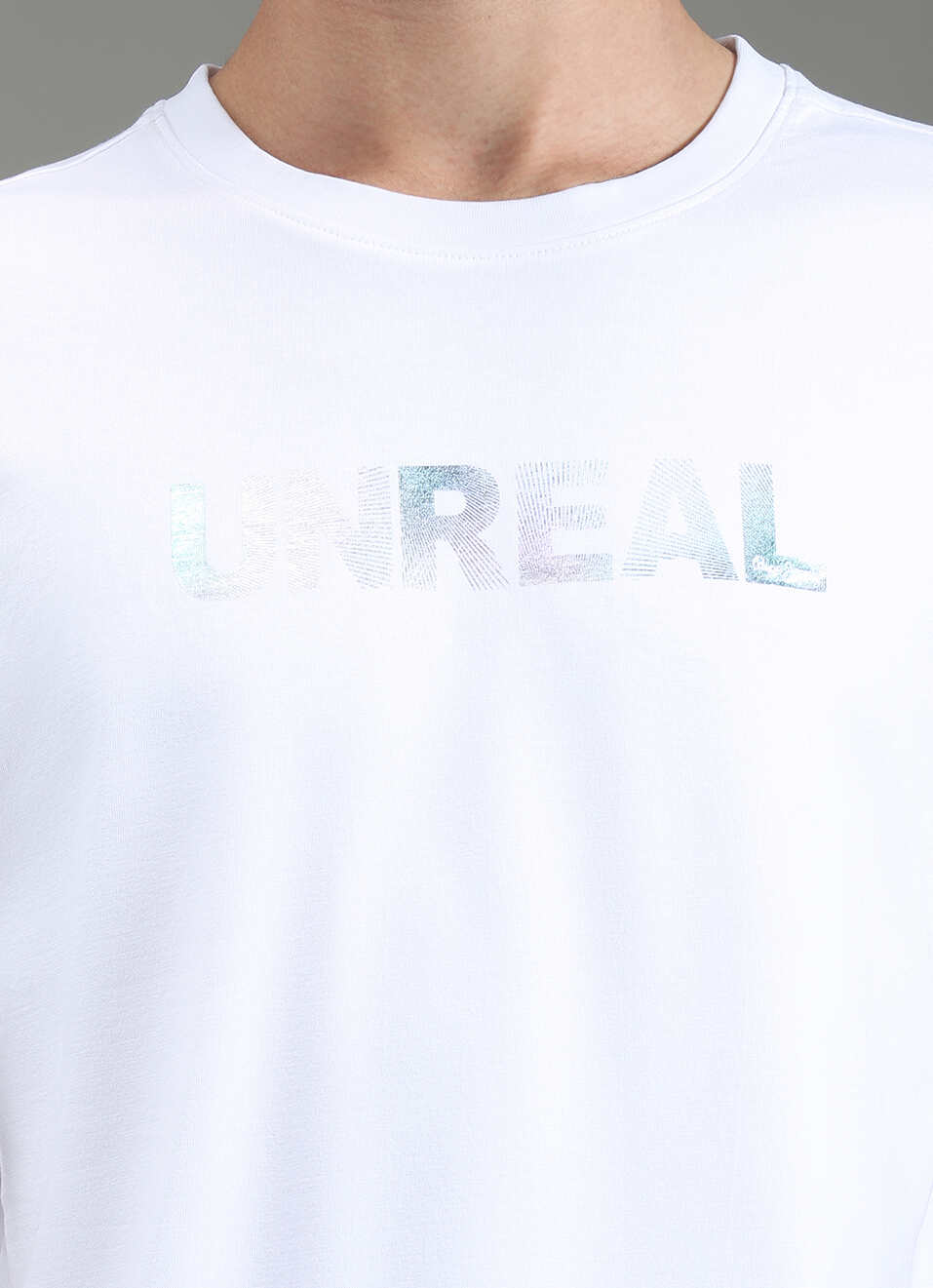 Men White Graphic Relaxed Fit T-shirt, , large image number 1