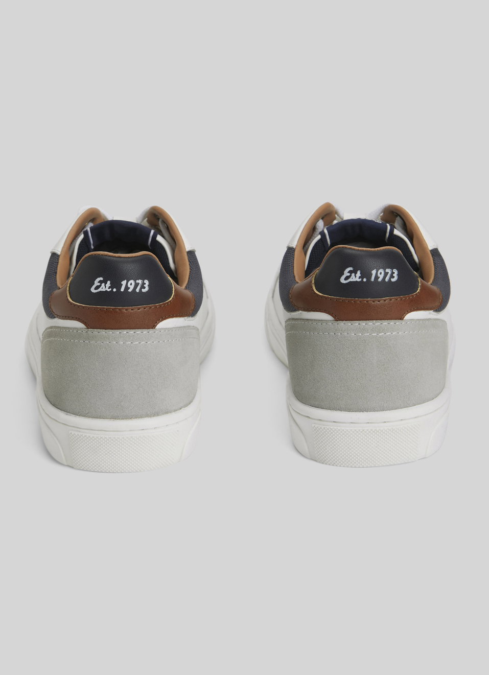 Kenton Court White Cupsole Sneakers, , large image number 4