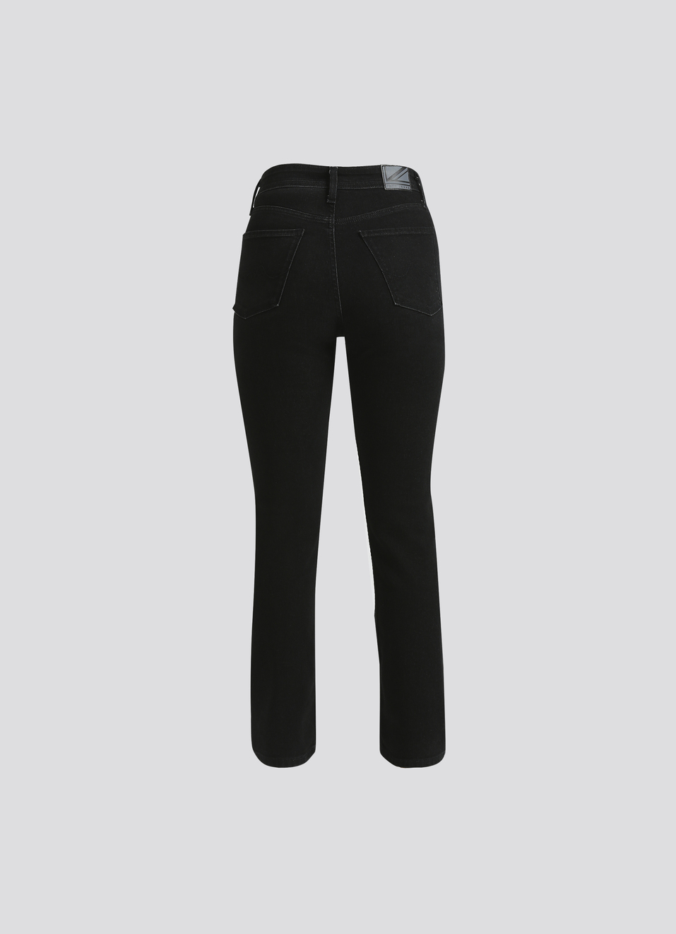 Mary Black Hight Waist Straight Softlex Jeans, , large image number 7