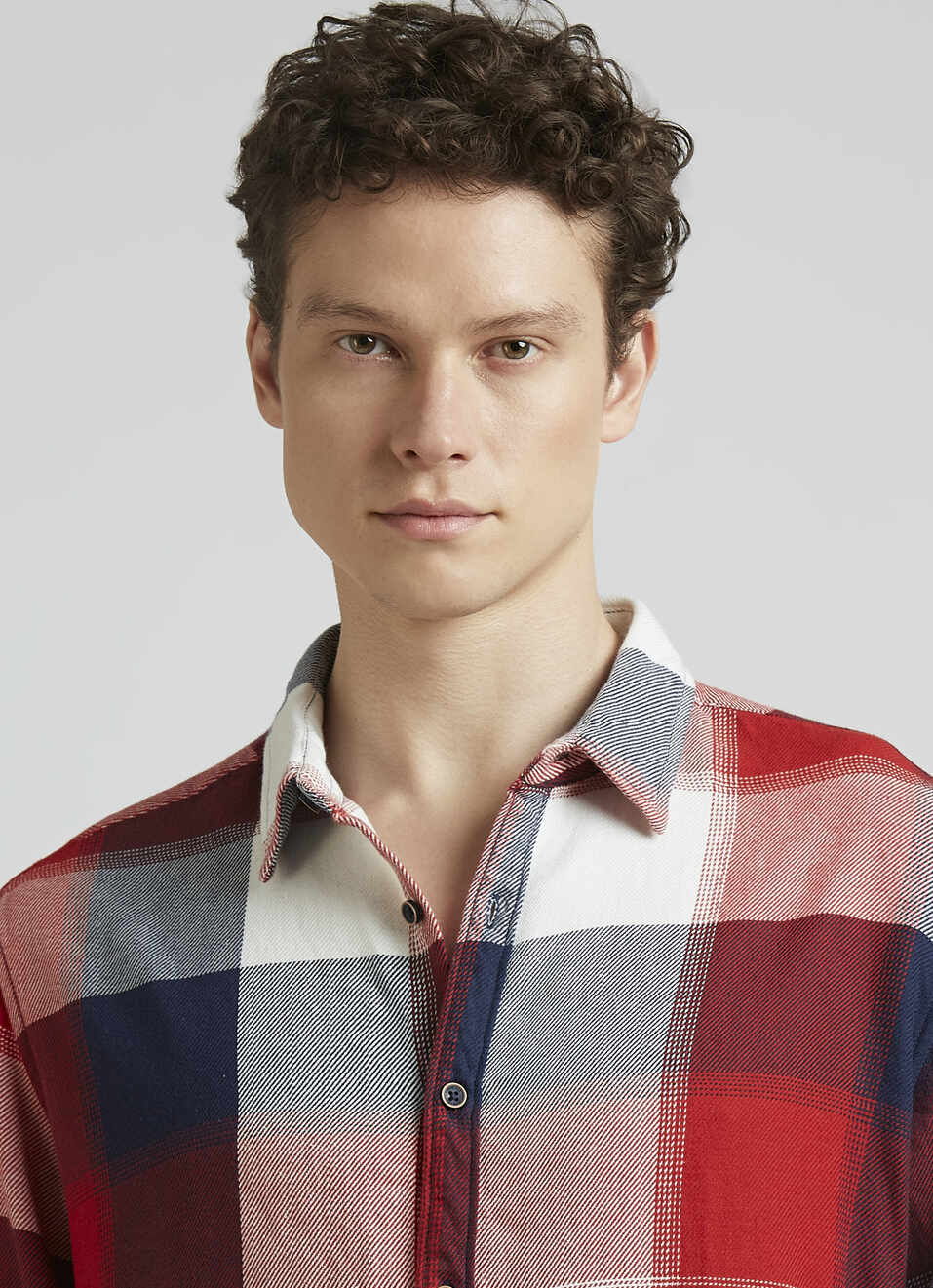 Red Checks Full Sleeve Shirt, , large image number 4