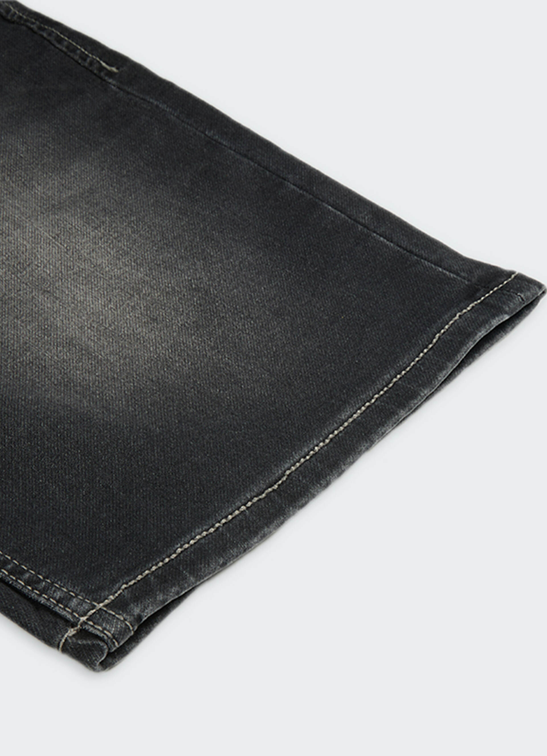 Men Black Slim Fit Stretchable Jeans, , large image number 8