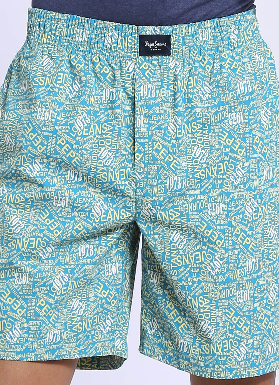 Blue Printed Boxers, , large image number 4