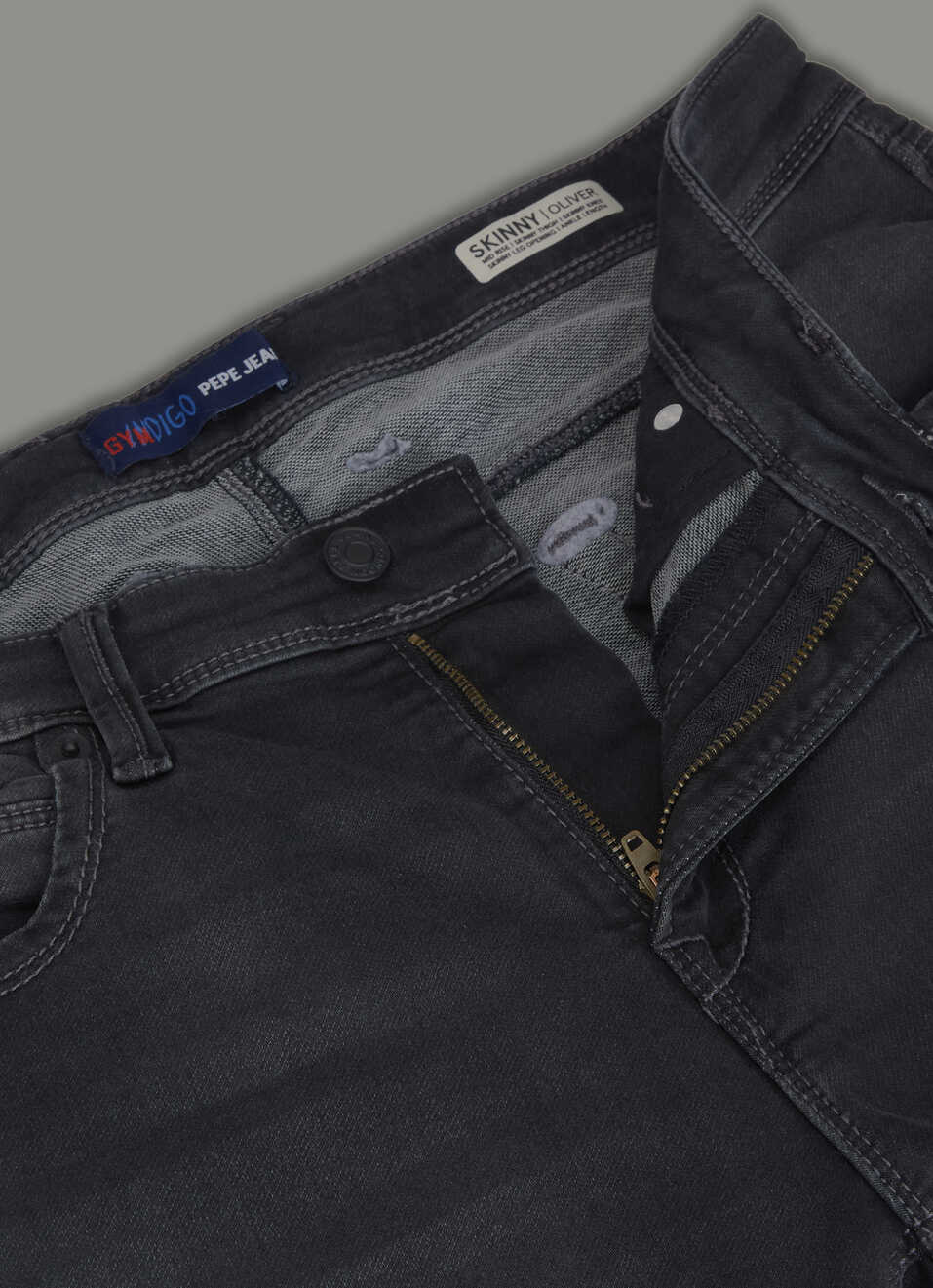 Men Black Skinny Fit Mid Rise Stretchable Jeans, , large image number 6