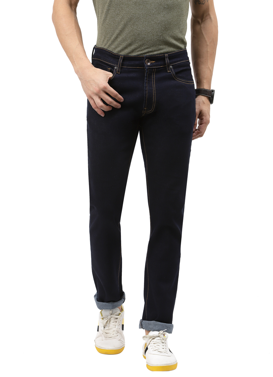 Vapour Slim Fit Mid Waist Jeans, , large image number 0