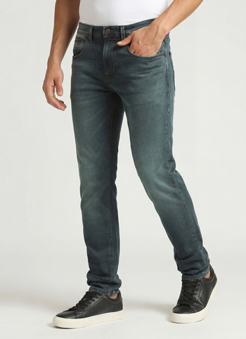 Chinox Dark Blue Mid Rise Skinny Gymindigo Jeans