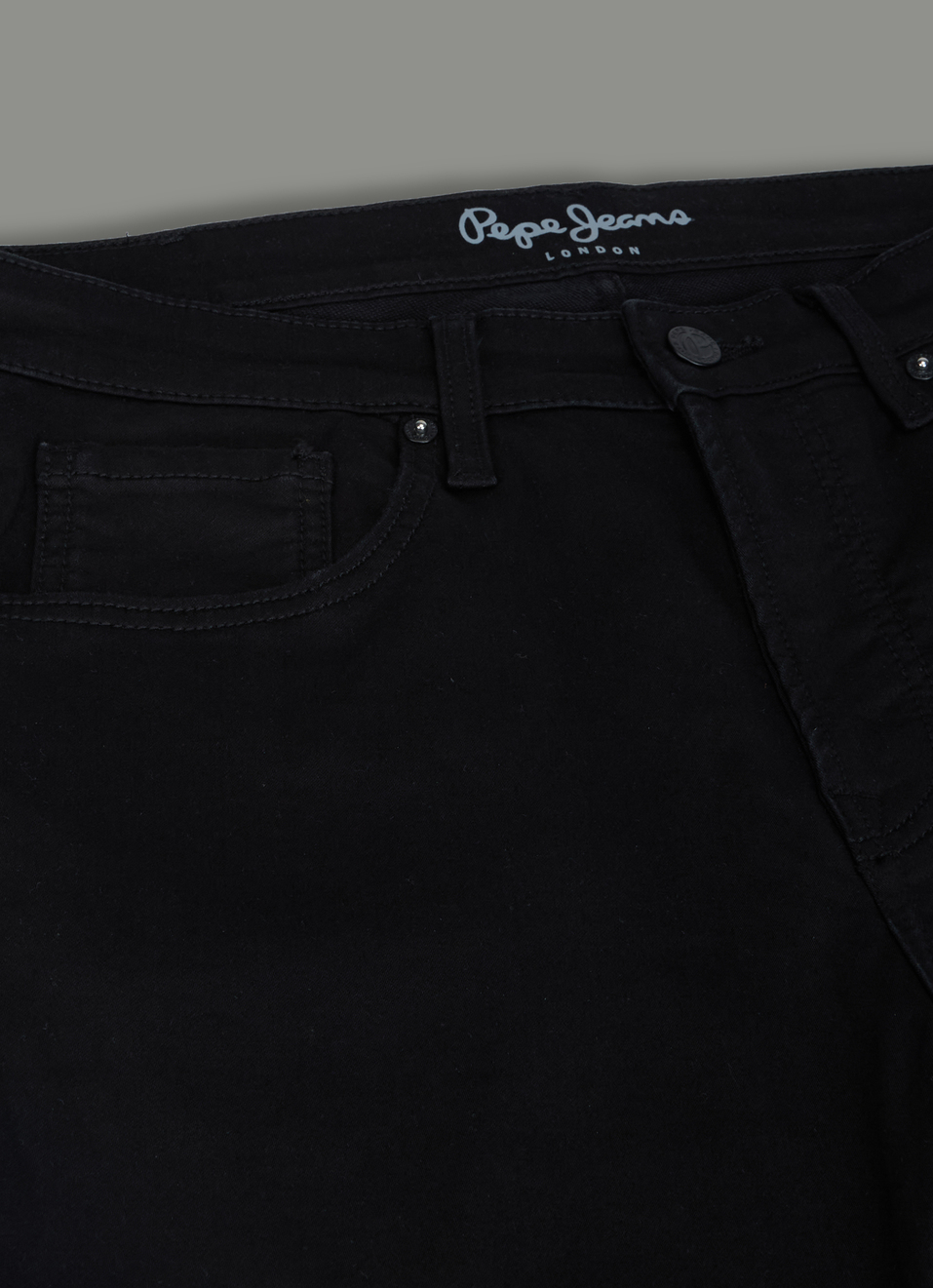 Men Black Straight Fit Mid Rise Stretchable Jeans, , large image number 5