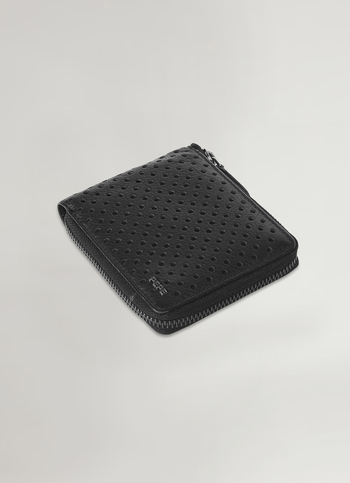 Black Embossed Wallet