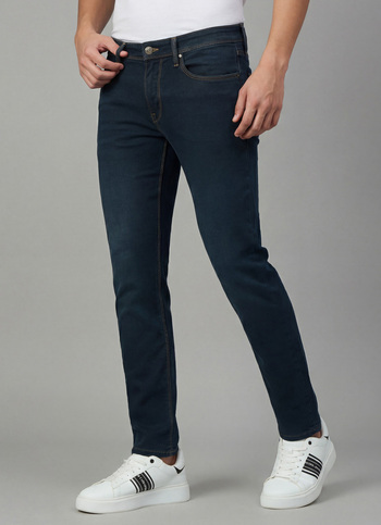 Men Blue Slim Fit Stretchable Jeans