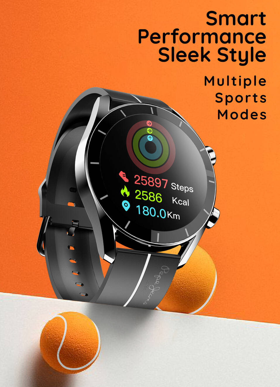 Pepe X Pebble 1.39" Bluetooth Calling Smartwatch, , large image number 6