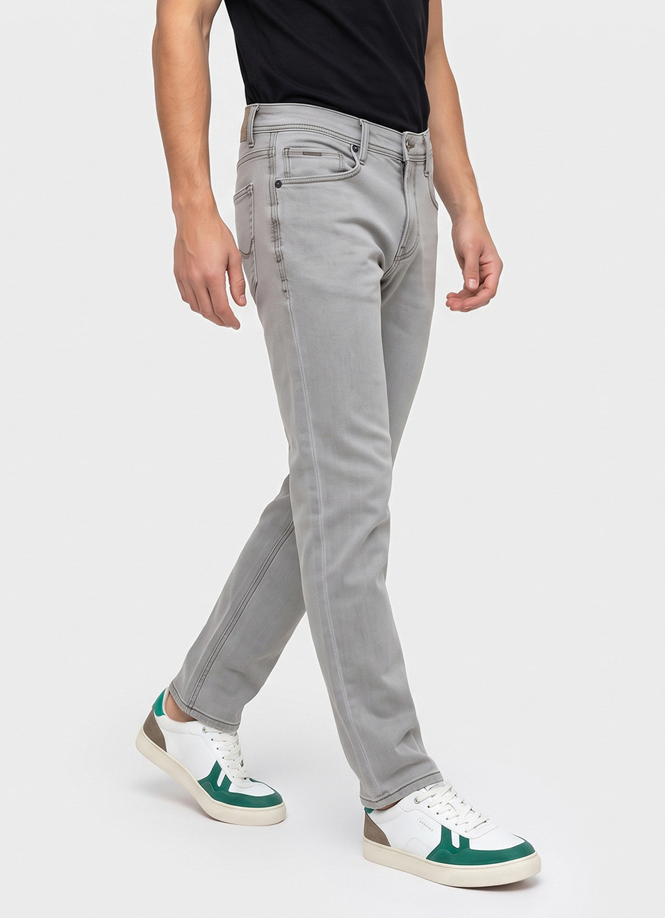 Men Blue Slim Fit Mid Rise Stretchable Jeans, , large image number 0